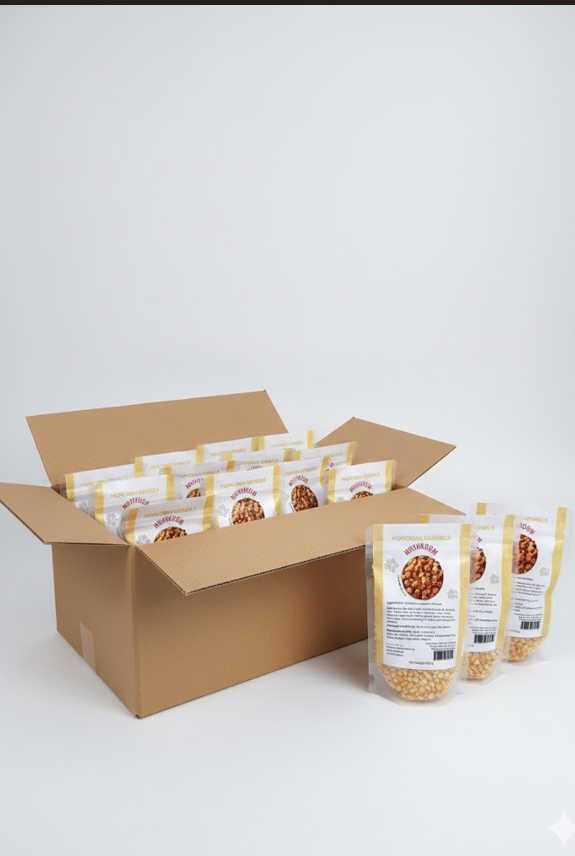 Mushroom Popcorn Kernels (Box of 15)