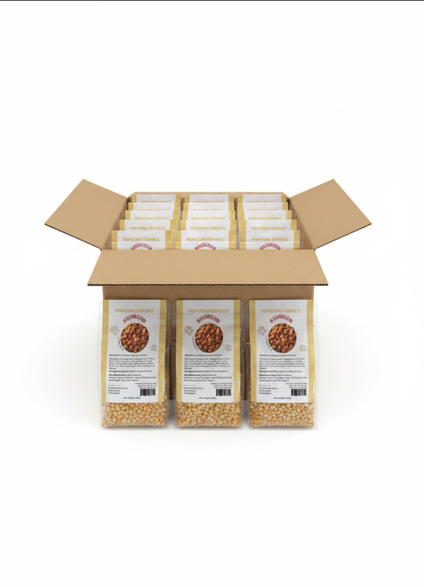 Mushroom Popcorn Kernels (Box of 30)